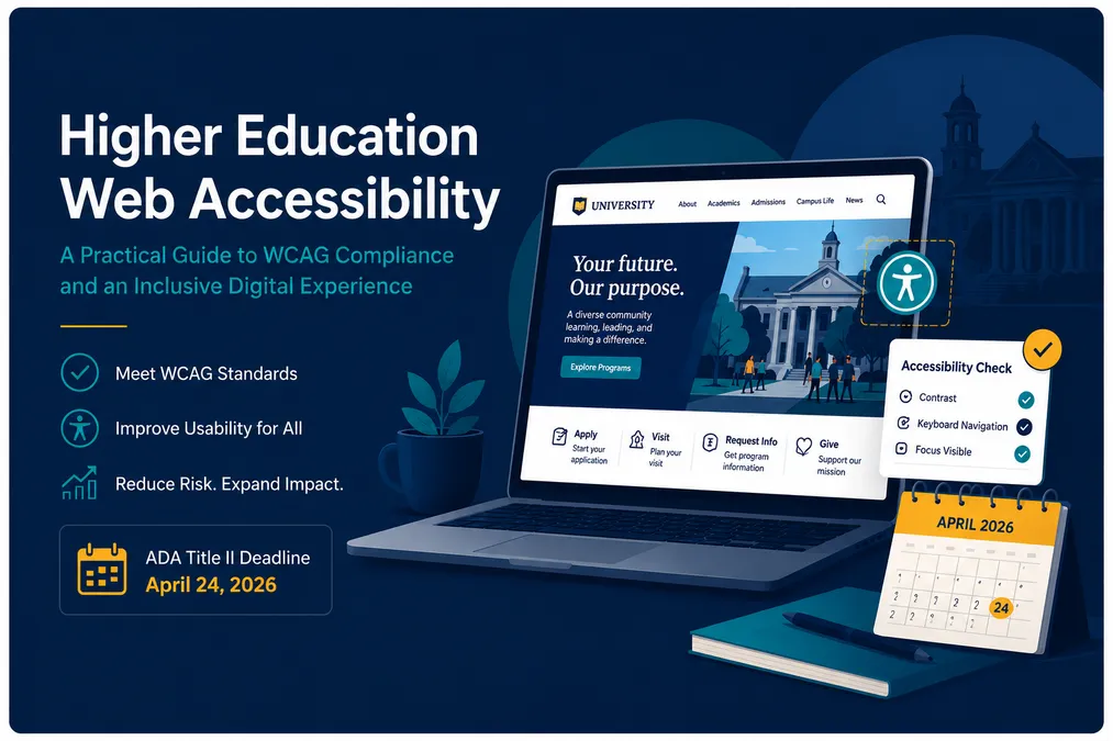 ADA Title II and the 2027 Deadline: What a University Website Must Do, and Who Owns What