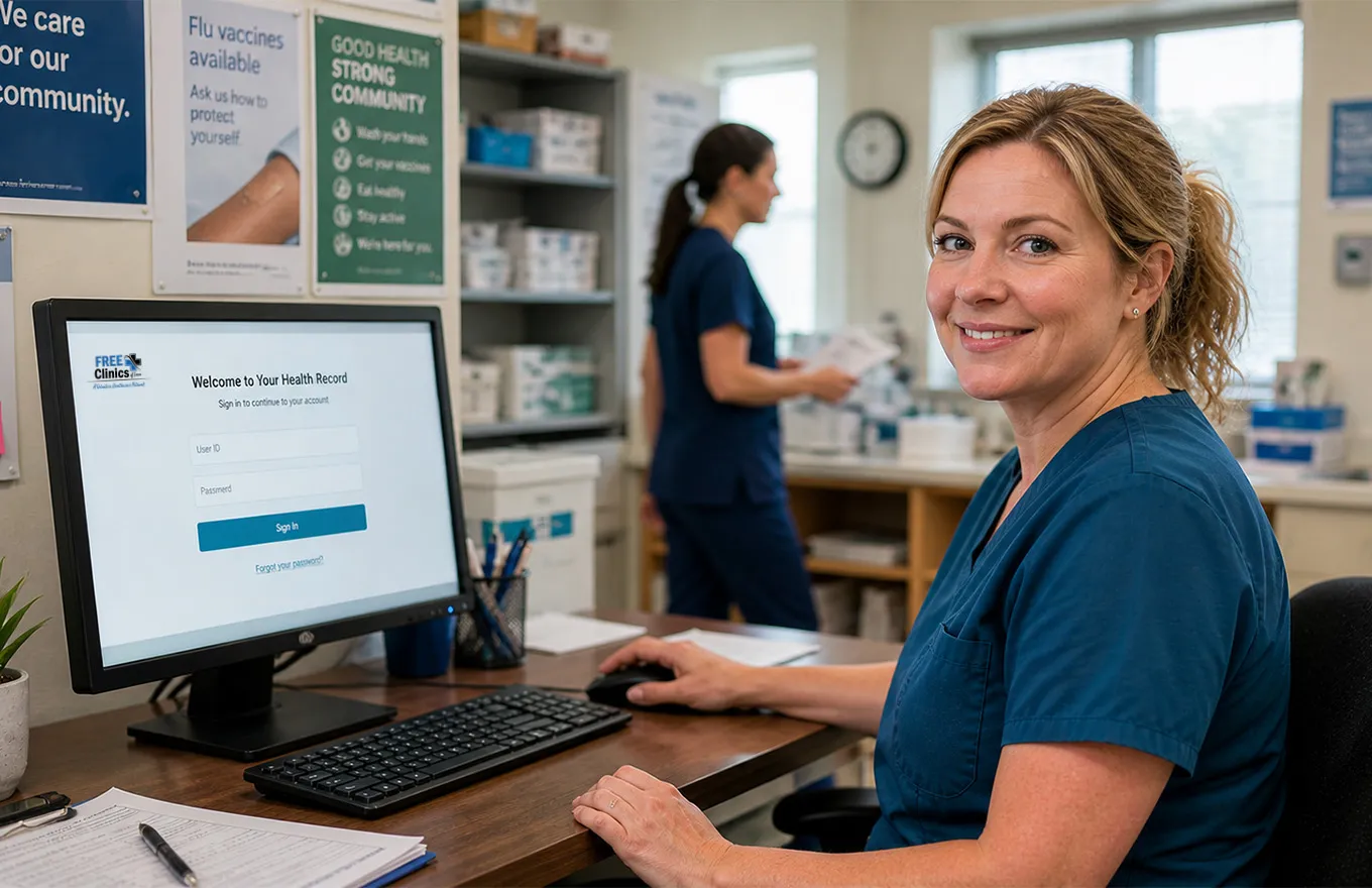 Free Clinics of Iowa case study banner